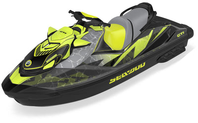 Tsunami ReefBlue CatGrey Sea-Doo GTI Graphics