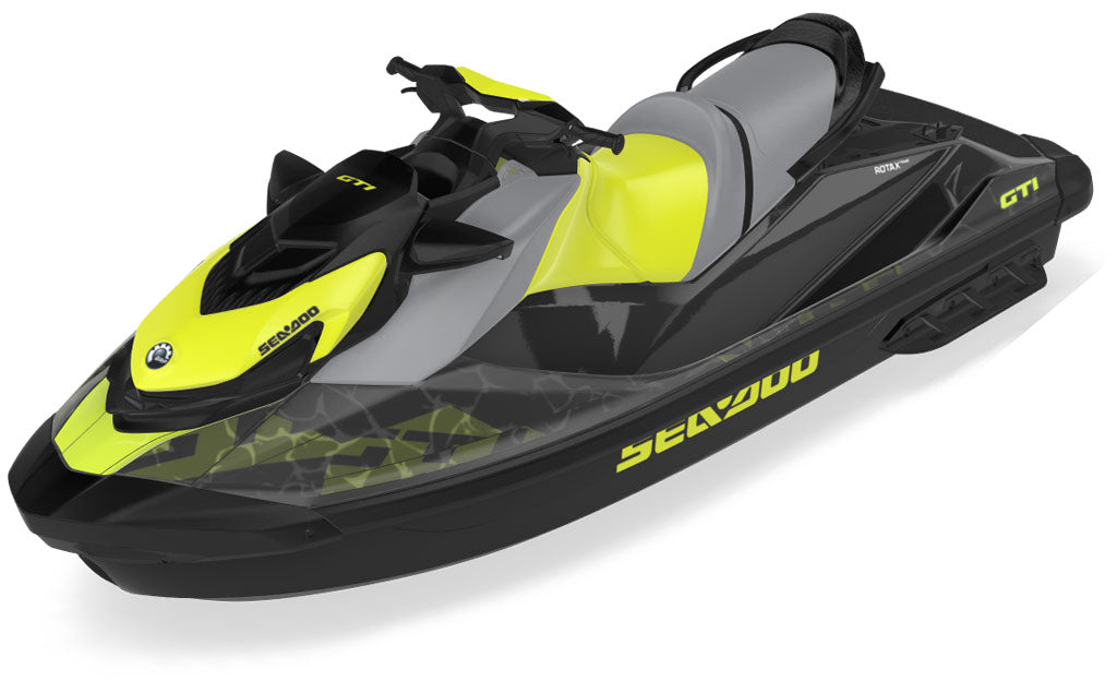 Tsunami ReefBlue CatGrey Sea-Doo GTI Graphics