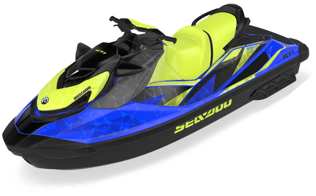 Tsunami Manta DrkGrey Sea-Doo GTI Graphics