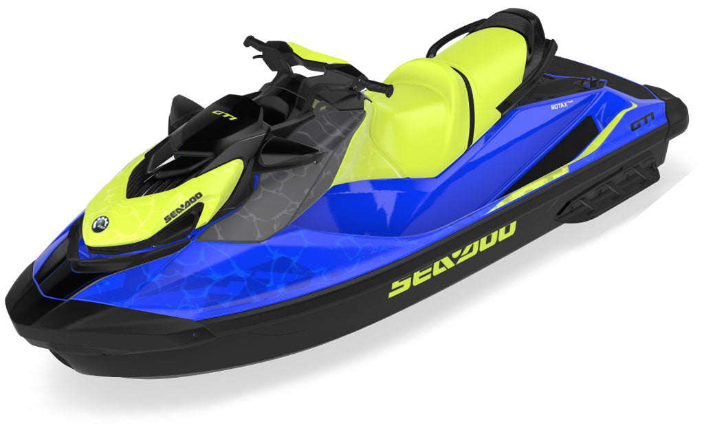 Tsunami Manta DrkGrey Sea-Doo GTI Graphics