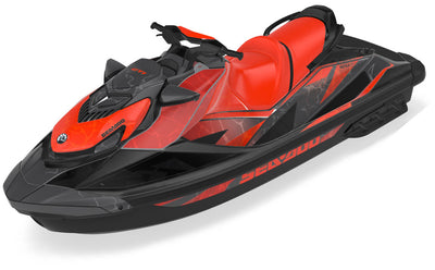 Tsunami DazzBlue Manta Sea-Doo GTI Graphics