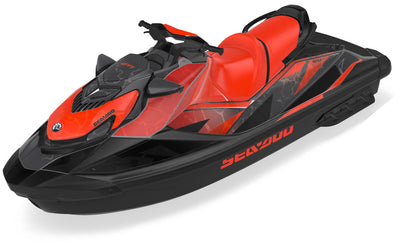 Tsunami DazzBlue Manta Sea-Doo GTI Graphics