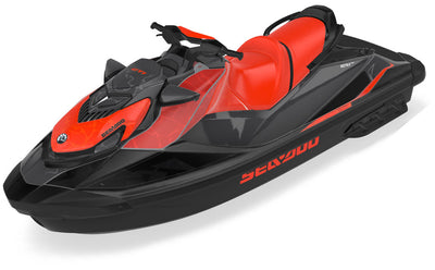 Tsunami DazzBlue Manta Sea-Doo GTI Graphics