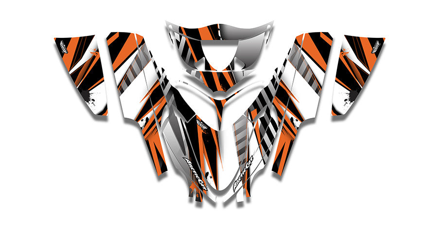 Unlimited Arctic Cat M-Series Crossfire Sled Wraps