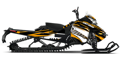 Unlimited Orange Ski-Doo REV-XM Sled Wrap