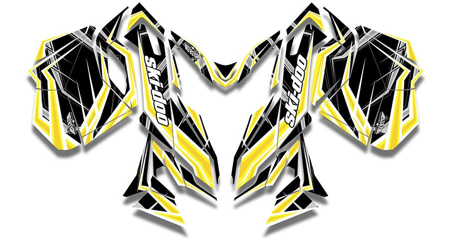 Venom Ski-Doo REV-XM Sled Wrap - SCS Unlimited 