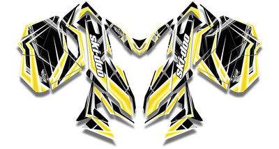 Venom Ski-Doo REV-XM Sled Wrap - SCS Unlimited 