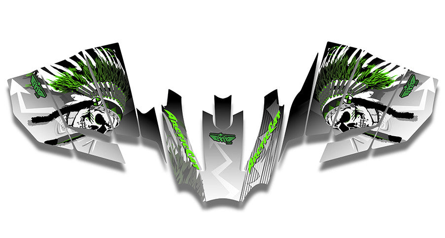 Warrior Arctic Cat Sno Pro Racer Sled Wraps