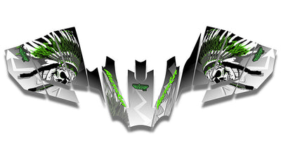 Warrior Arctic Cat Sno Pro Racer Sled Wraps