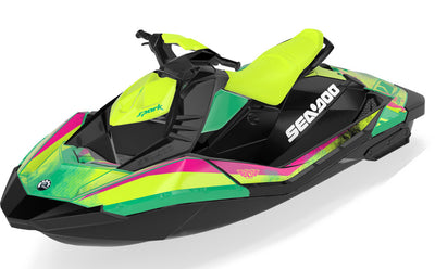 Wave Crew Sea-Doo Spark Graphics Manta Reef Full Coverage