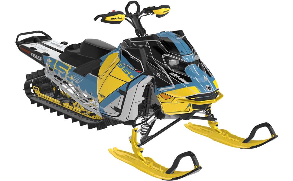 Whiteroom Ski-Doo REV Gen5 Sled Wrap Partial Coverage