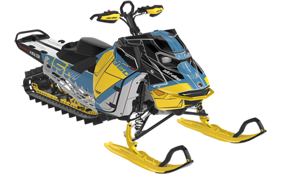 Whiteroom Ski-Doo REV Gen5 Sled Wrap Partial Coverage