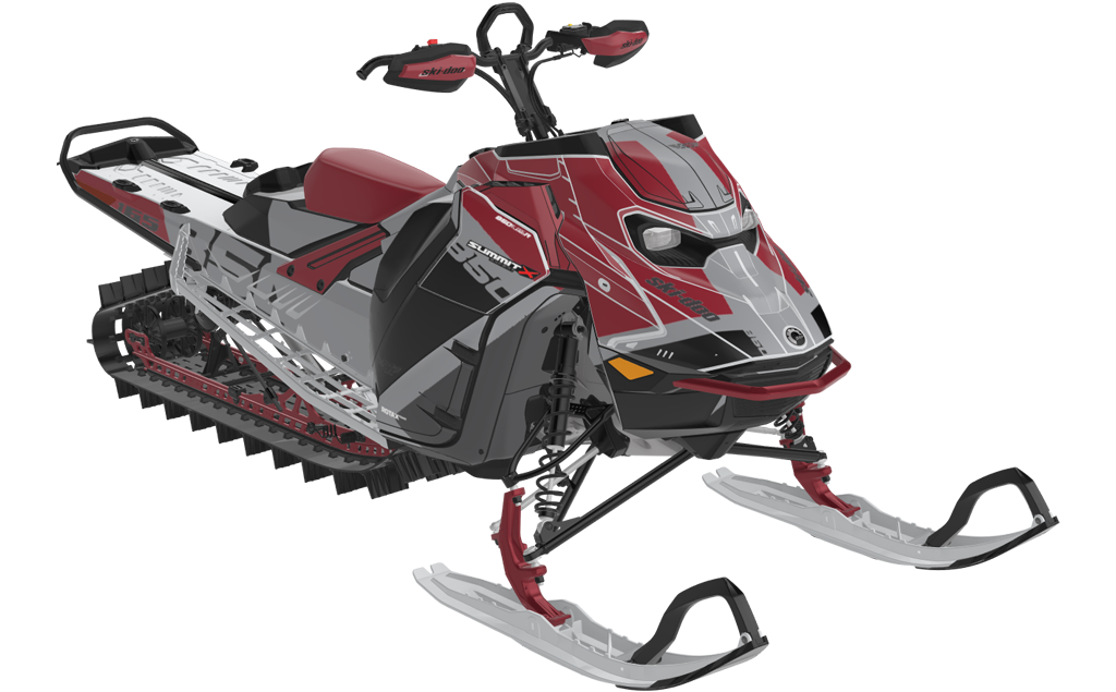 Whiteroom Ski-Doo REV Gen5 Sled Wrap Less Coverage