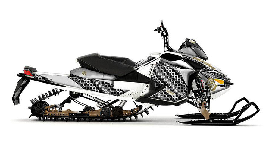 Winter Bloom Ski-Doo REV-XP Sled Wrap