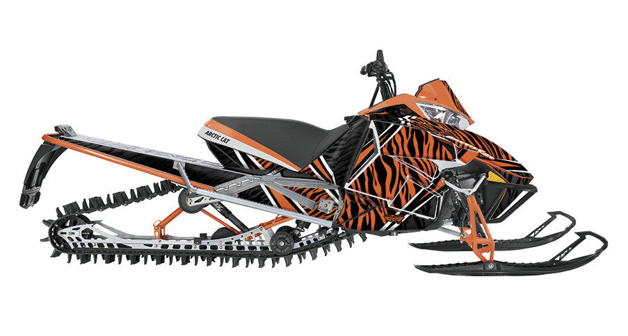 Zebra  Arctic Cat Pro Climb Sled Wraps