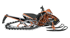 Zebra  Arctic Cat Pro Climb Sled Wraps